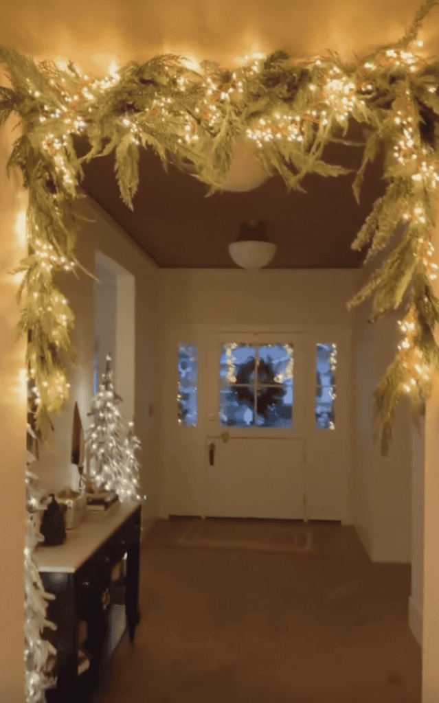 Doorway garland. 